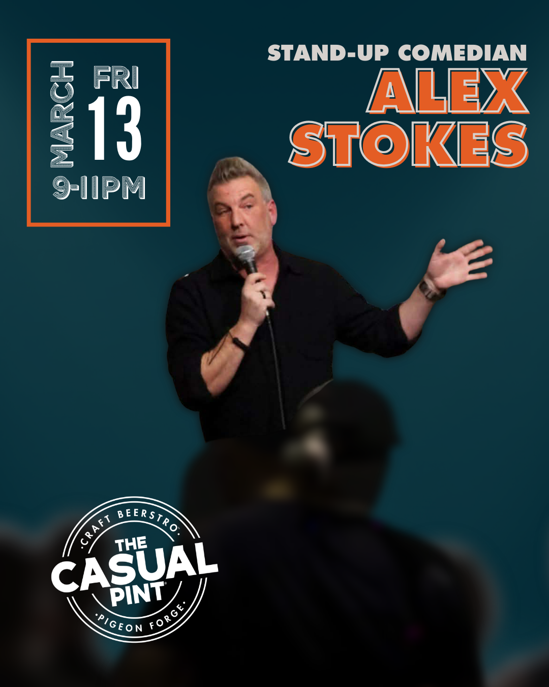 Alex Stokes at The Casual Pint of Pigeon Forge